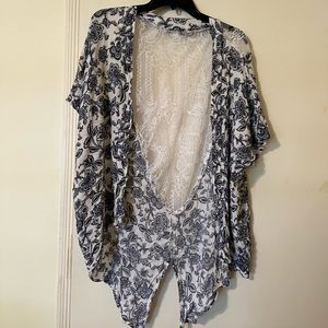 Floral jacket/shall